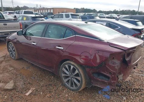 2021 Nissan Maxima Platinum Xtronic Cvt z USA, uszkodzony, nr VIN 1N4AA6FV4MC510188